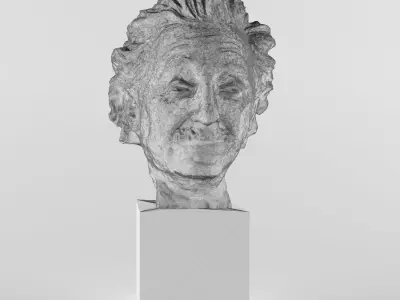 Albert Einstein 3D print model