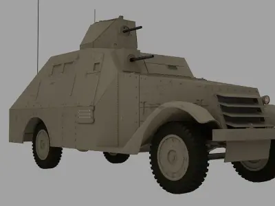 APC M3 Scout Car Isareli Version 3D model