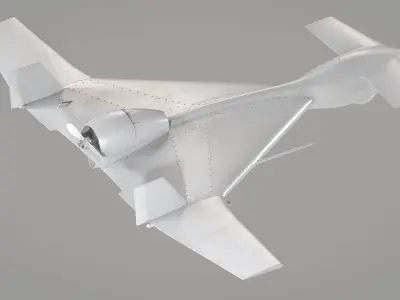 IAI Harop UAV Low-poly 3D model