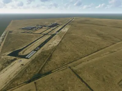 Belen Regional Airport 3D model