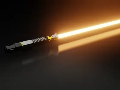 Light Saber -Starwars Low-poly 3D model