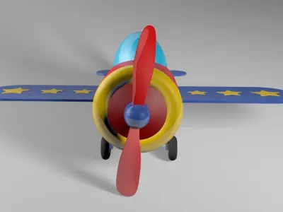 Toy Airplane  3D model