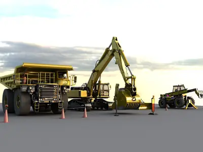 Construct Equipment 3D model