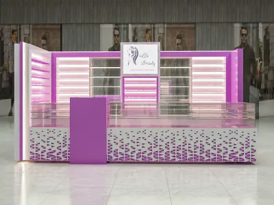 Makeup kiosk 3D model