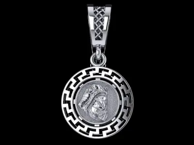 pendant cat assassin Free 3D print model