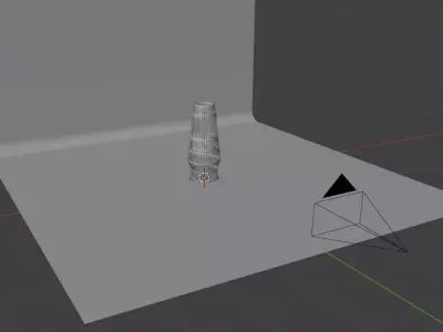 Narrow top vase helix 3D model