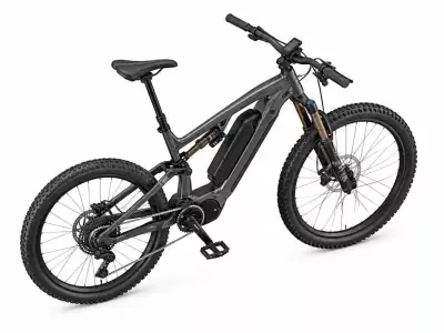  Electric Mountain Bike 3d models Low-poly 3D model