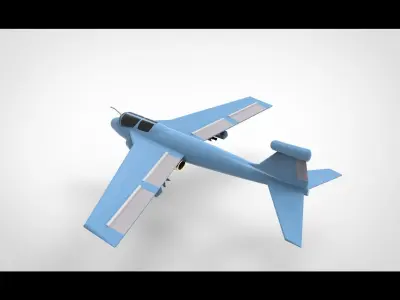 Northrop Grumman EA-6B Prowler 3D model