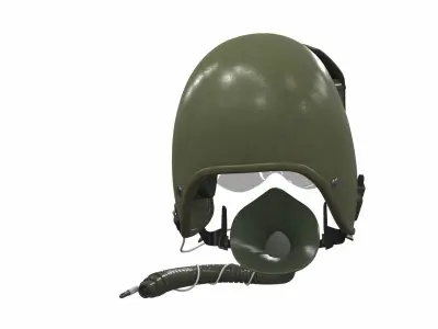 Pilot helmet jc-5 3D model