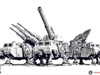 Valour Korps - Support Walker 3D print model