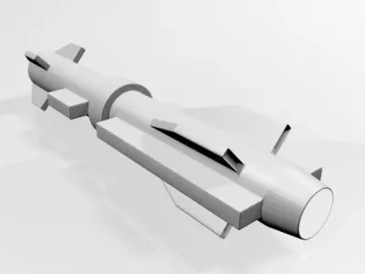 Missile 02 3D model