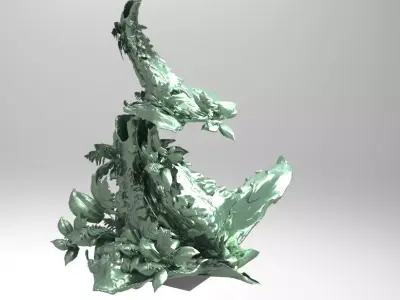 He man Jungle vine tree  3D model