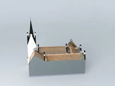 Varoshaza radnica dunajskastreda Free 3D model