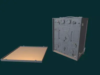 GERMAN RADIO 15 W S E b 3D print model