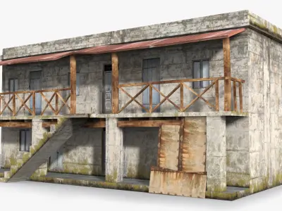 Arab x23 Low-poly 3D model