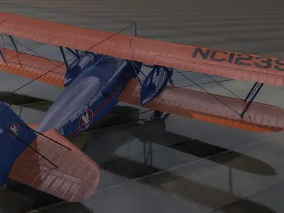 Curtiss T-32 Condor II 3D model