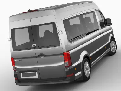 VW Crafter II 2017 L1H2 Bus 3D model