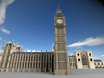 Big Ben London 3D model