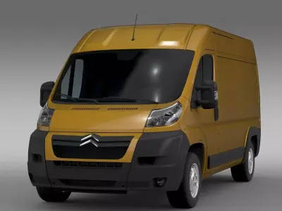 Citroen Jumper 250 L2H2 2006 - 2014 ALL 3D model