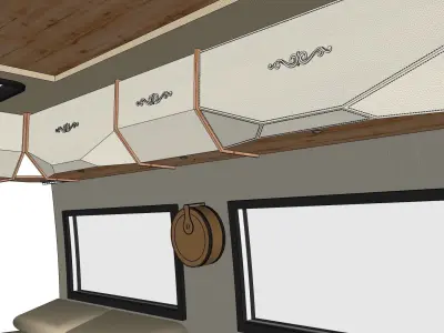 camper caravan ducato 3D model