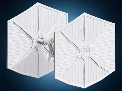 Imperial Tie Fighter 3D print model
