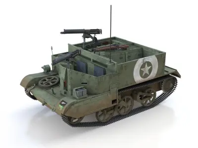 Bren Gun Carrier - BUC - 28 MB 3D model
