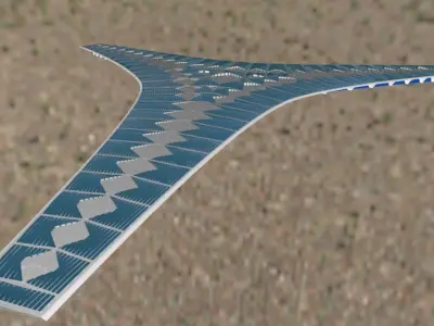 Kuwait International Airport Project 3D model