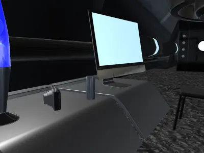 Sci-Fi Room 3D model