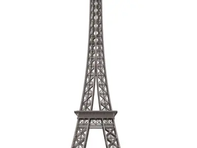 Eiffel Tower Paris 3D model