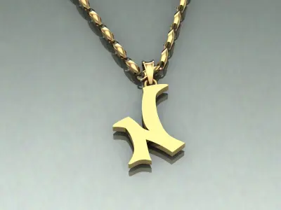 Pendant N-n1 3D print model