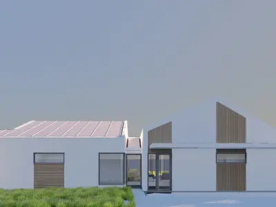 K6 model private house 3D model