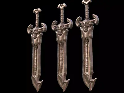 Grim Reaper Cutlass 3D model