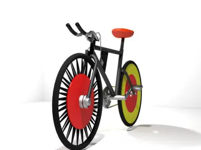 Bicycle - Track 3D model