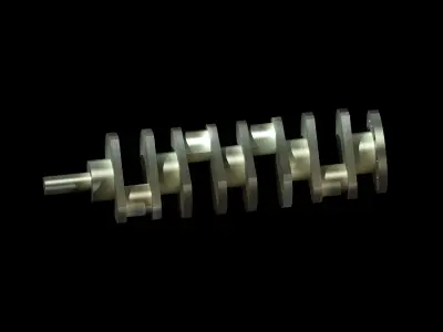 Crankshaft 3D model