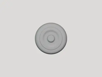 Basic Fish Pasta  Geometry Only No Textures No Materials 3D model