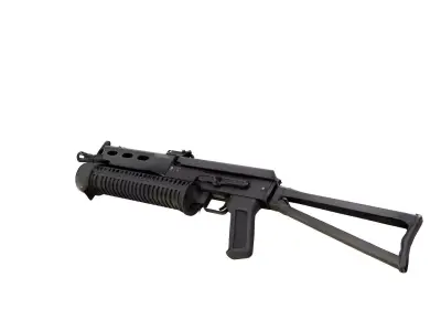 PP-19 Bizon Gun 3D model