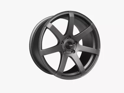 Enkei PF07 Wheel Rim 3D model