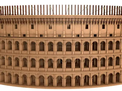 Roman Colosseum 3D model