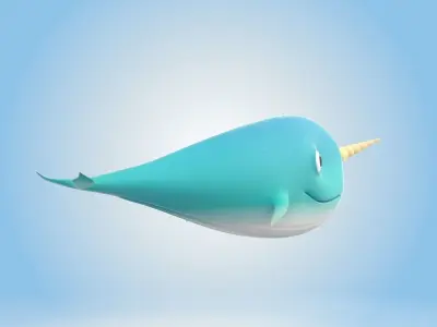 Narwhal 3D model