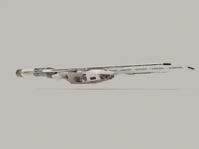 Rogue One u-wing concept 3D model