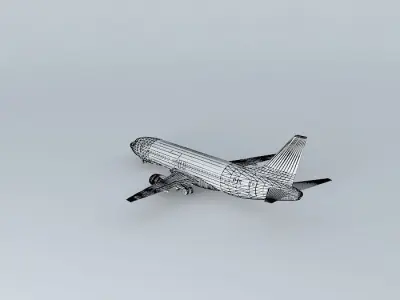 Boeing 737 400 TrawelFly Airlines Free 3D model