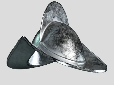 Spanish Morion Helmet 3D model