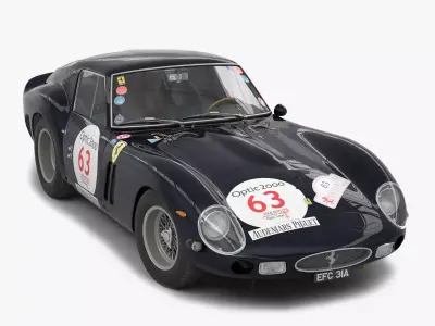 Ferrari 250 GTO - 4219GT - No Engine 3D model