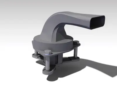 diffuser plastic device Free 3D model