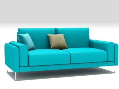 Link Sofa Free 3D model