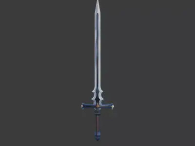 Dwarf Sword 3D model
