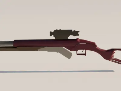 sort gun Free 3D model