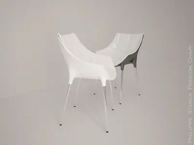 3d model passion chair philippe starck 3D model