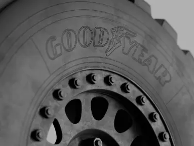 Offroad Heavy Tyers 3D model