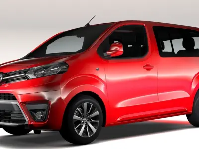 Toyota ProAce Verso L1 2017 3D model